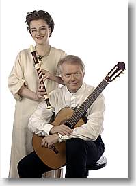 Michala Petri og Lars Hannibal international klassisk musik