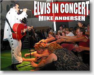 Elvis Show der får alle op ad stolene